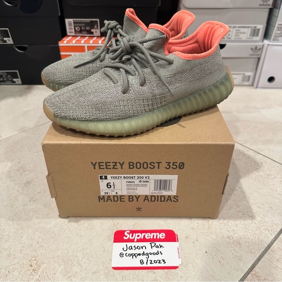 Adidas Yeezy Boost 350 V2 'Desert Sage' USED Size